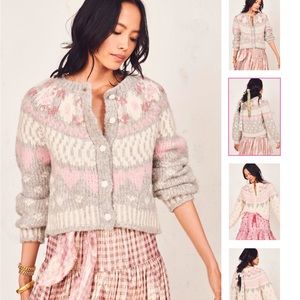 LoveShackFancy Jamie Cardigan NWT